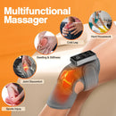Electric Heated Knee Massager – Vibration Pain Relief Pad